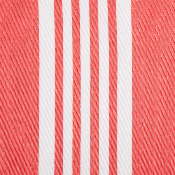 DII Outdoor Rug Collection Reversible Woven Polypropylene Plastic Straw Mat, 4x6-Feet, Coral - Image 6