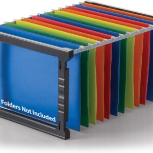 Officemate Plastic Hanging File Folder Frame, 18 Inch, Letter and Legal Size. 1 Set (91961)