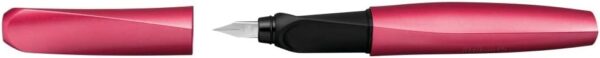 Pelikan Twist Fountain Pen with 2 Ink Cartridges, Medium Nib, Fresh Melon, Blister Card (820097) - Image 4