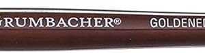 Grumbacher Goldenedge Golden Toray Filbert Watercolor Brush, Synthetic Bristles, Size 4 (4625.4)