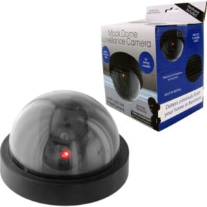 Handy Helpers Bulk Buys Home Mock Dome Surveillance Camera Pack of 6