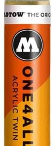 MOLOTOW ONE4ALL Acrylic Twin Pump Marker, 1.5mm and 4mm Nibs, Gold, 1 Each (227.506)