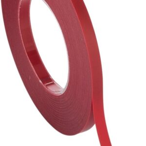 CHARTPAK Graphic Art Tape, 1/8 W x 324 L Inches, Red Gloss, 1 Roll (BG1252)