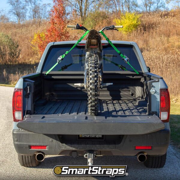 SmartStraps Ratchet Straps - 14ft GRN Premium RatchetX 4pk 1,500lb - Image 8