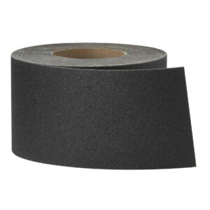 3M Safety-Walk Slip Resistant Tape Heavy Duty, 4 in x 60 ft, Anti-Slip Tread, Adhere Without Wrinkling, Curling, Tearing, Shrinking or Lifting, Self-Adhesive Backing, Quick & Easy Application (7733)