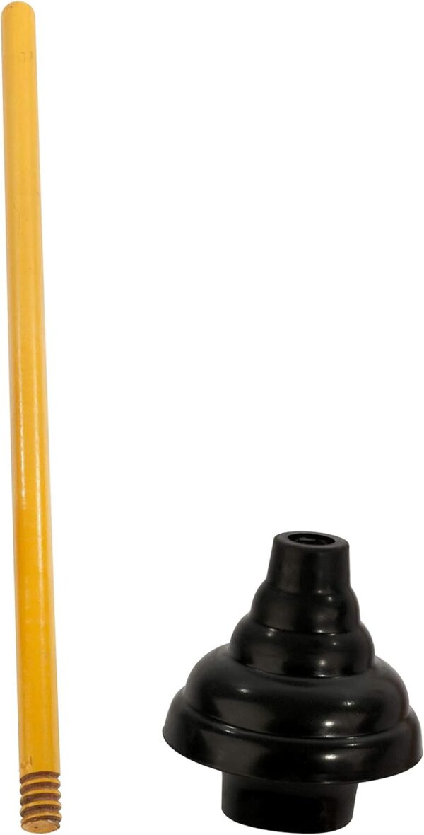 LDR 512 3410 Power Deluxe Toilet Plungers, 1 Count (Pack of 1), Black - Image 2