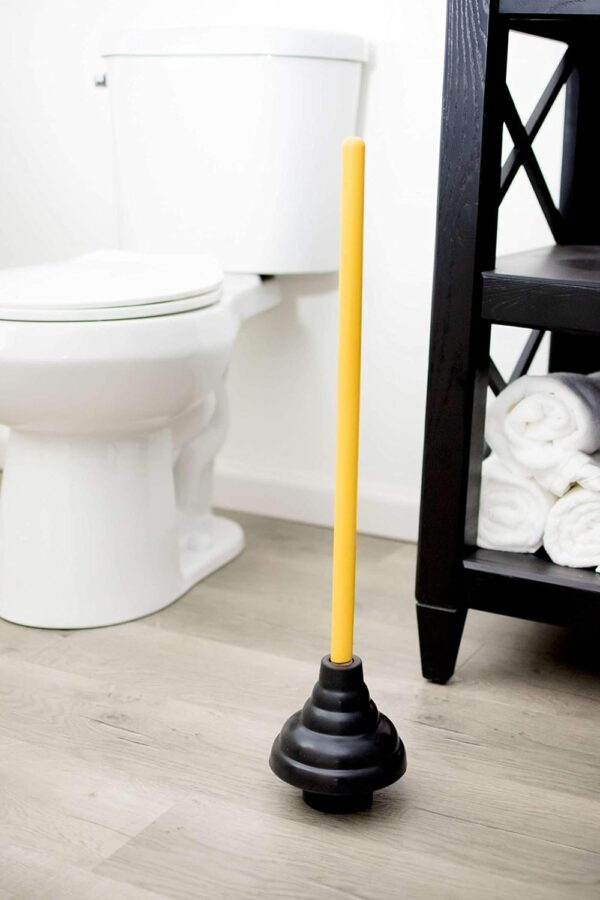 LDR 512 3410 Power Deluxe Toilet Plungers, 1 Count (Pack of 1), Black - Image 7