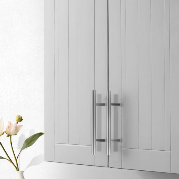 Mega Handles 35 Pack I Cabinet Pulls 7.38 Inch, Stainless Steel Cabinet Handle Pulls I Ideal for Kitchen Drawer, Cabinets, Door, Cupboard I Hardware for Cabinets - Hole Distance 5 Inch - Satin Nickel - Image 9