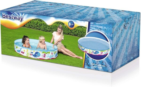 Bestway 340L 60 x 10-inch Fill N Fun Pool - Image 3