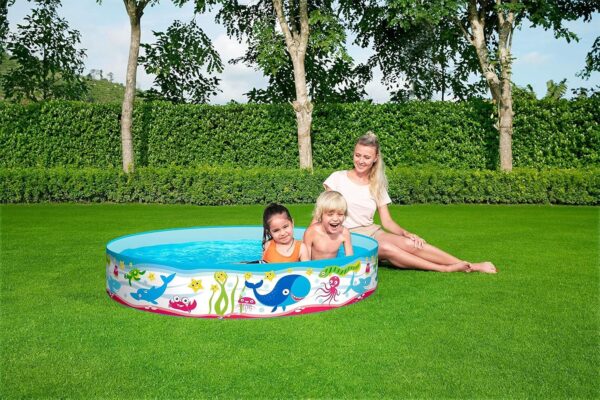 Bestway 340L 60 x 10-inch Fill N Fun Pool - Image 6