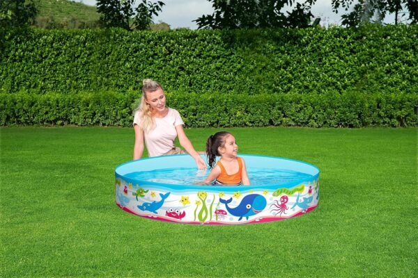Bestway 340L 60 x 10-inch Fill N Fun Pool - Image 7