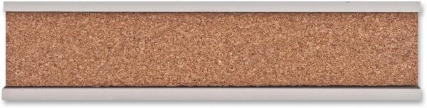 Advantus 2026 Map Rail, 1-Inch x8-Ft, Satin Aluminum