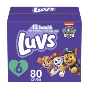Luvs Diapers Size 6, 80 count - Disposable Diapers