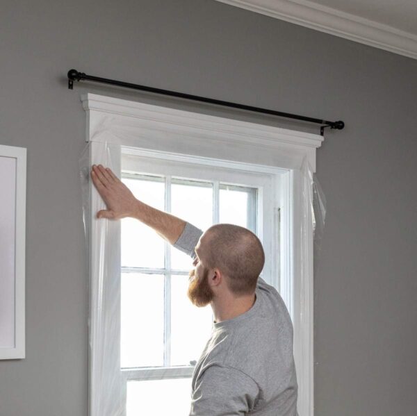 Duck Brand Indoor 10-Window Shrink Film Insulator Kit, 62-Inch x 420-Inch, 286216 - Image 7