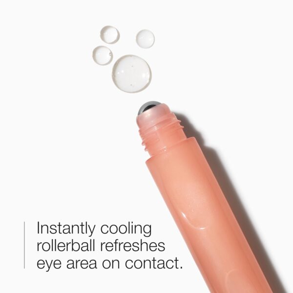 Clinique All About Eyes Serum De-Puffing Eye Massage For Dark Circles | Hydrating, Brightening + Depuffing, 0.5 fl. oz. - Image 2